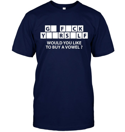 Would You Like To Buy A Vowel Shirt