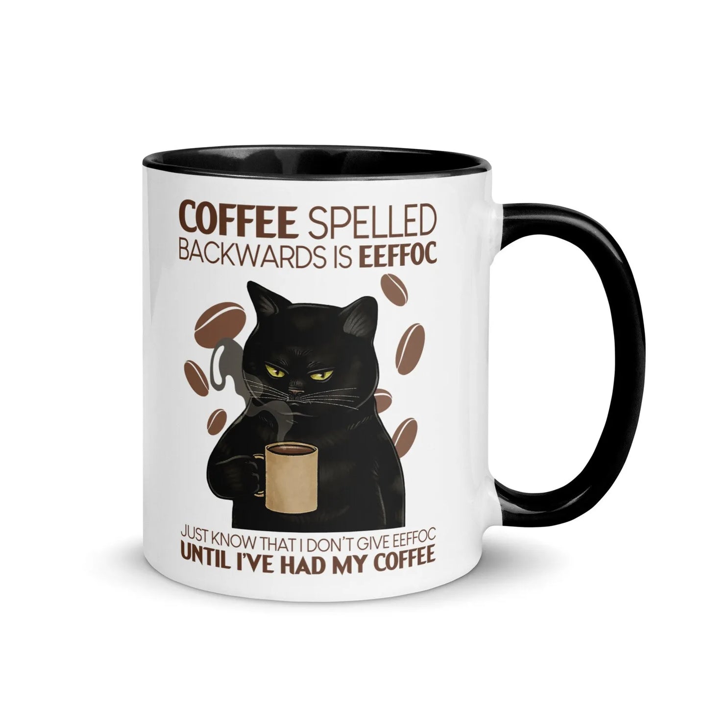 Coffee Spelled Backwards is EEFFOC Mug