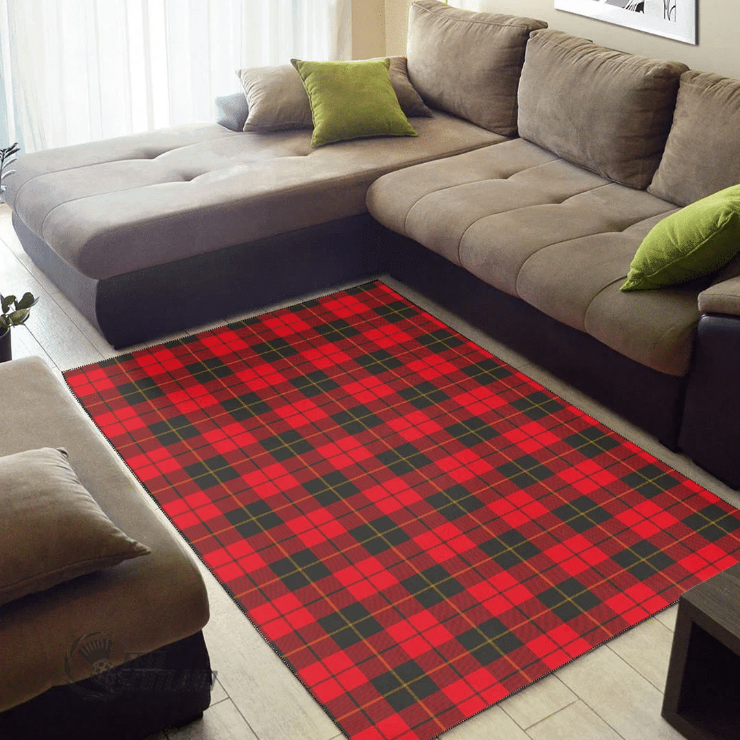 Wallace Weathered Tartan Area Rug A7 -  Chussin | Home Decor Easily