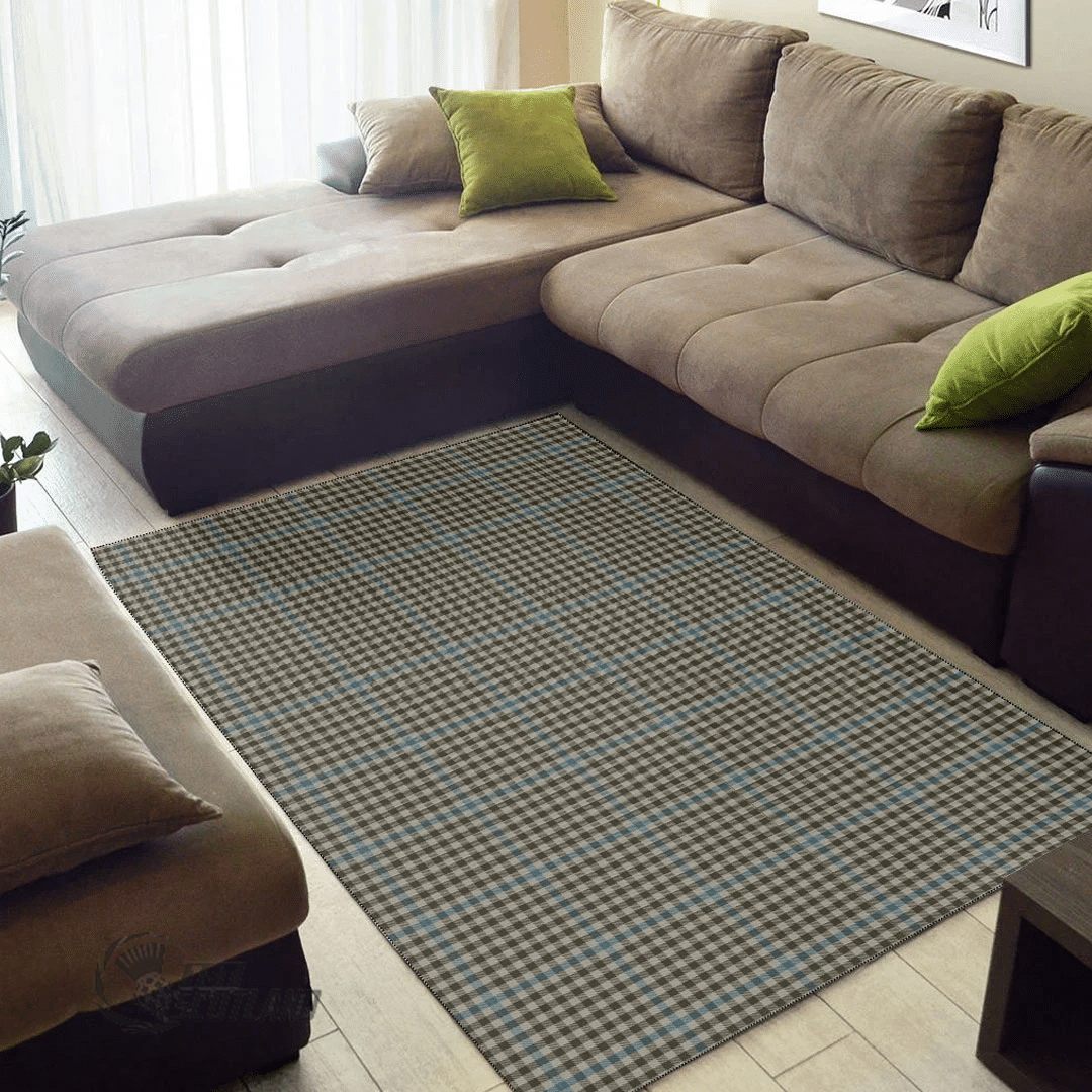 Haig Check Tartan Area Rug A7 -  Chussin | Home Decor Easily