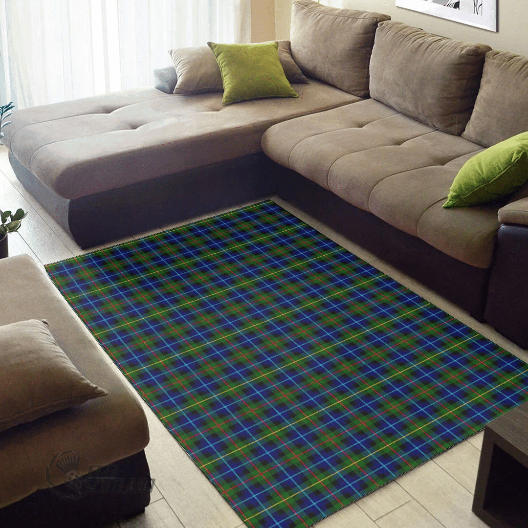Smith Modern Tartan Area Rug A7 -  Chussin | Home Decor Easily
