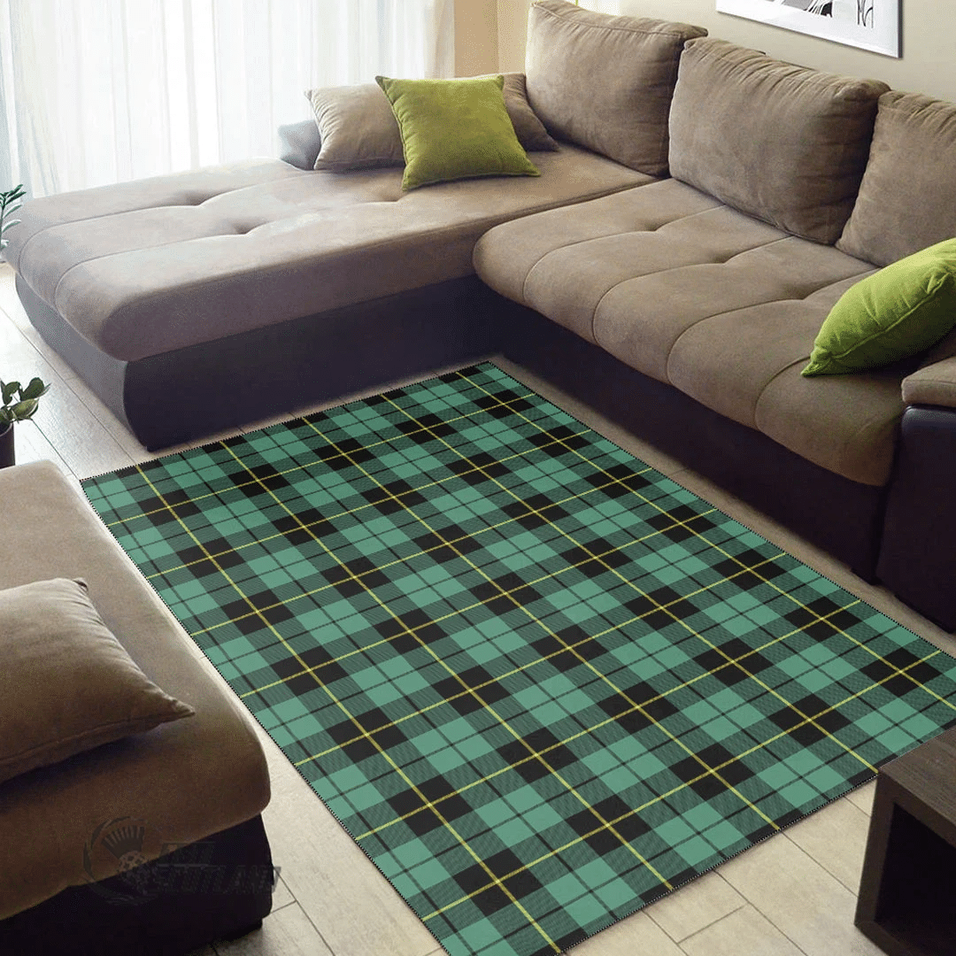 Wallace Hunting Ancient Tartan Area Rug A7 -  Chussin | Home Decor Easily