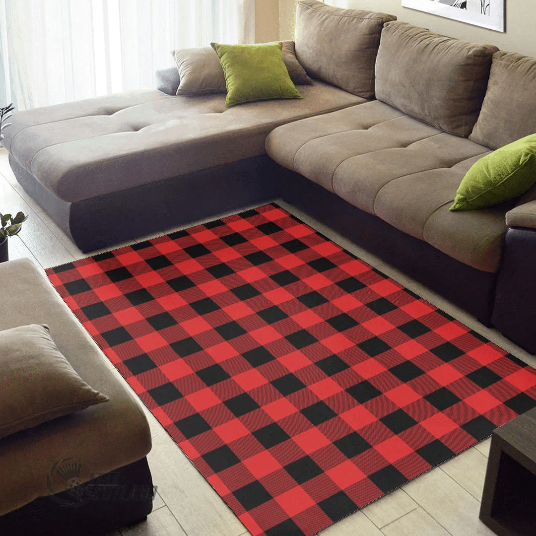 Rob Roy MacGregor Modern Tartan Area Rug A7 -  Chussin | Home Decor Easily