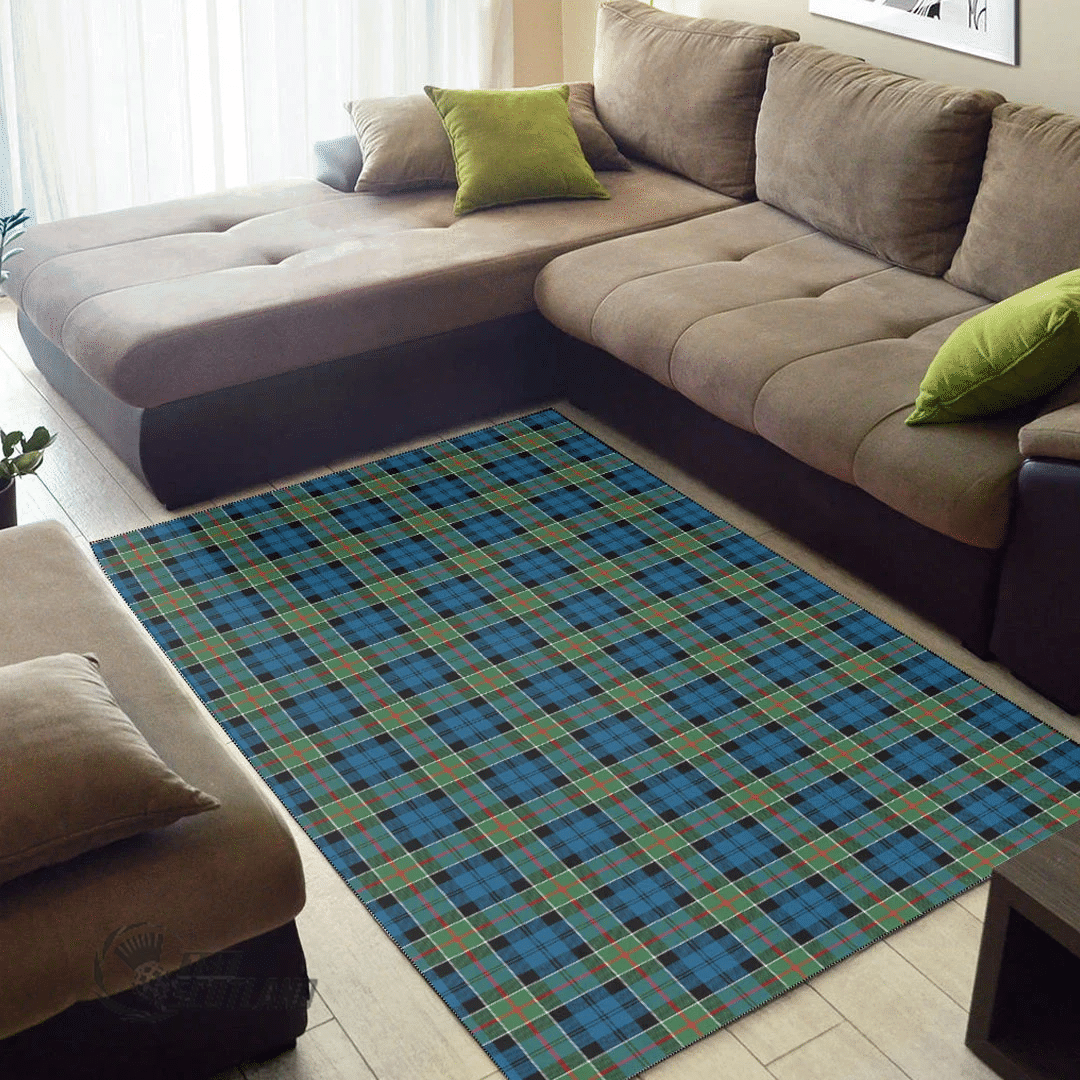 Colquhoun Ancient Tartan Area Rug A7 -  Chussin | Home Decor Easily
