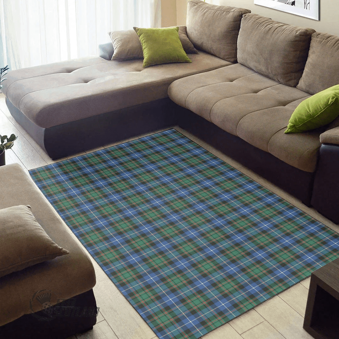 MacRae Hunting Ancient Tartan Area Rug A7 -  Chussin | Home Decor Easily