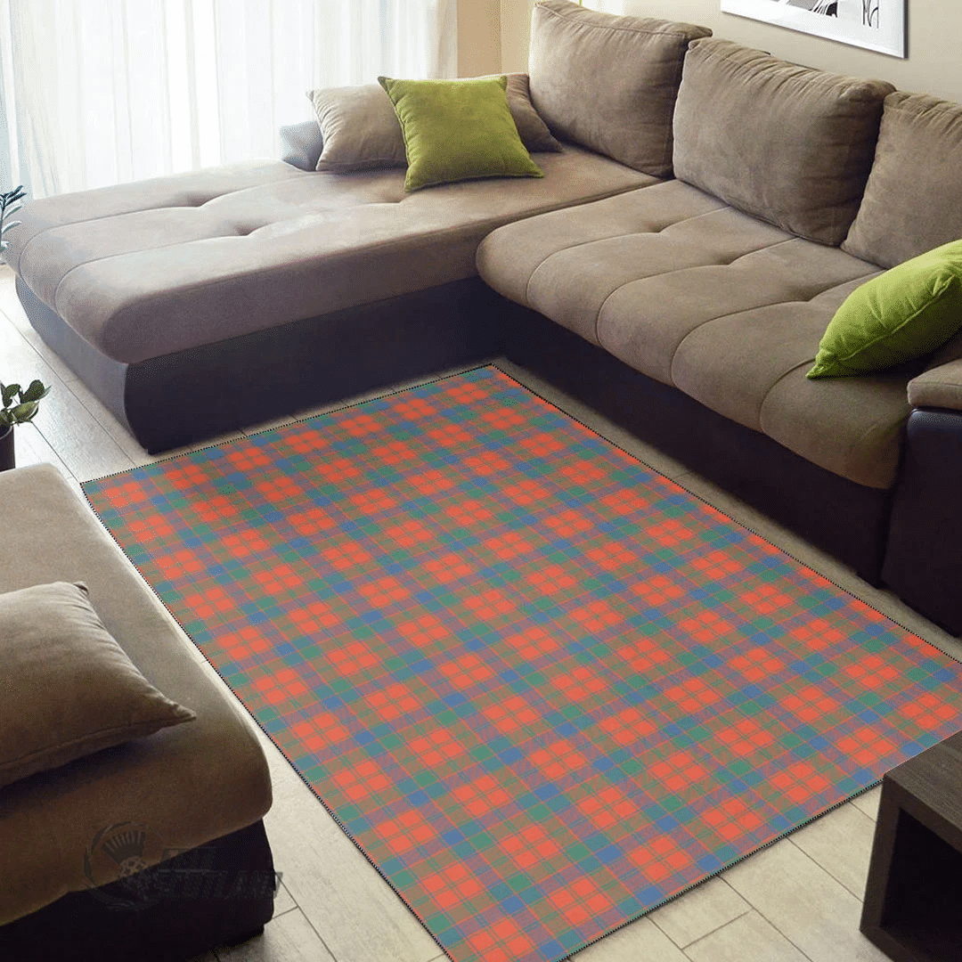 Robertson Ancient Tartan Area Rug A7 -  Chussin | Home Decor Easily