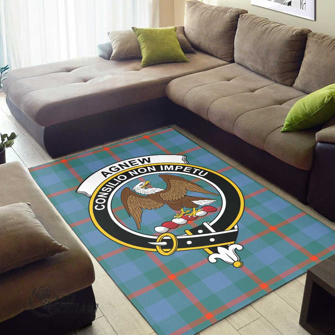 Agnew Ancient Clan Tartan Area Rug A7 -  Chussin | Home Decor Easily