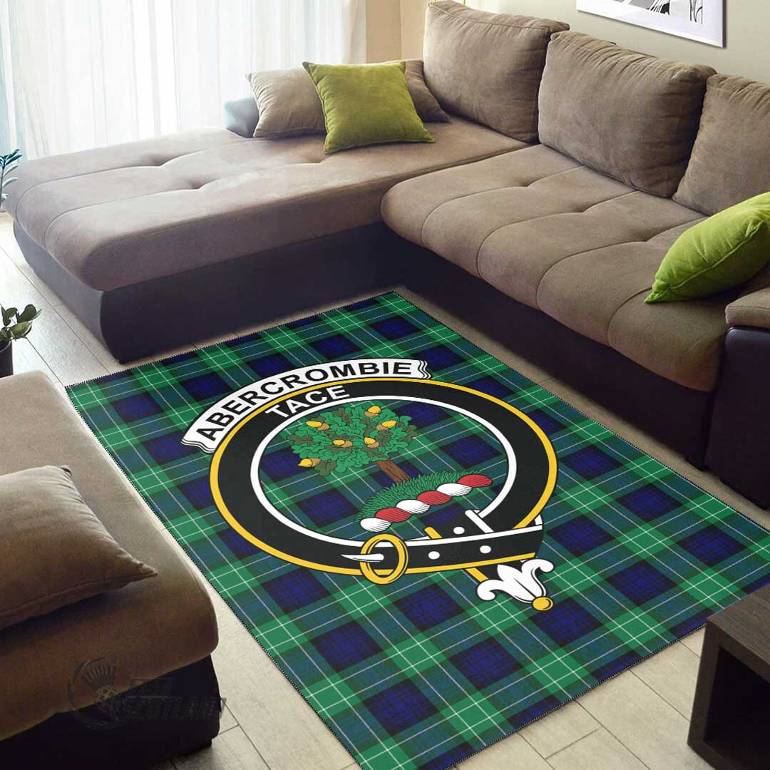 Abercrombie Clan Tartan Area Rug A7 -  Chussin | Home Decor Easily