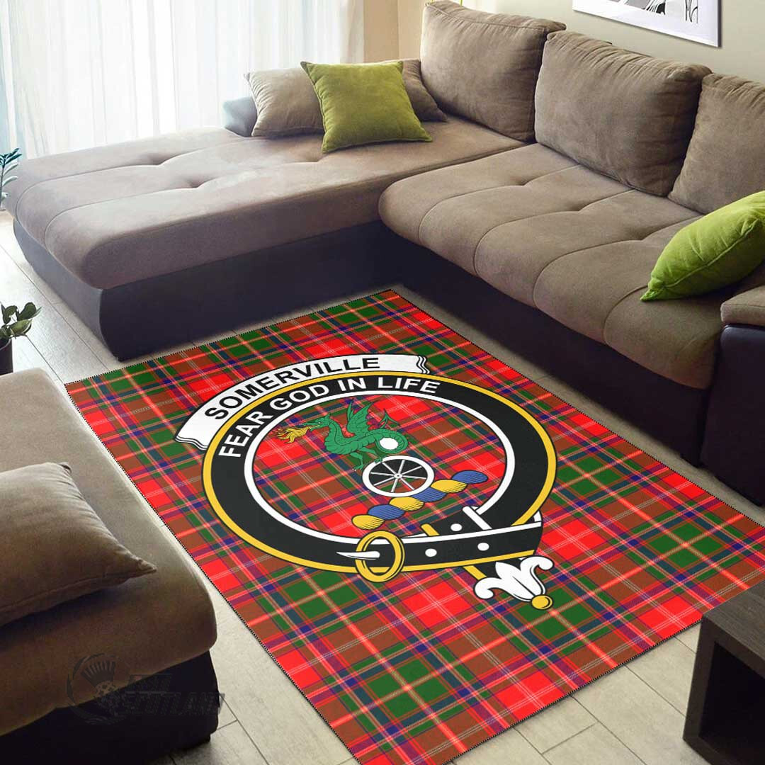 Somerville Modern Clan Tartan Area Rug A7 -  Chussin | Home Decor Easily