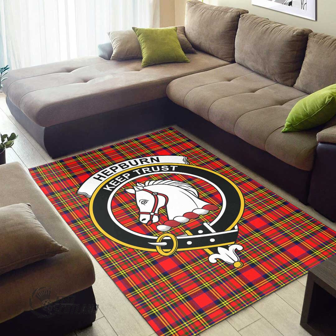 Hepburn Clan Tartan Area Rug A7 -  Chussin | Home Decor Easily