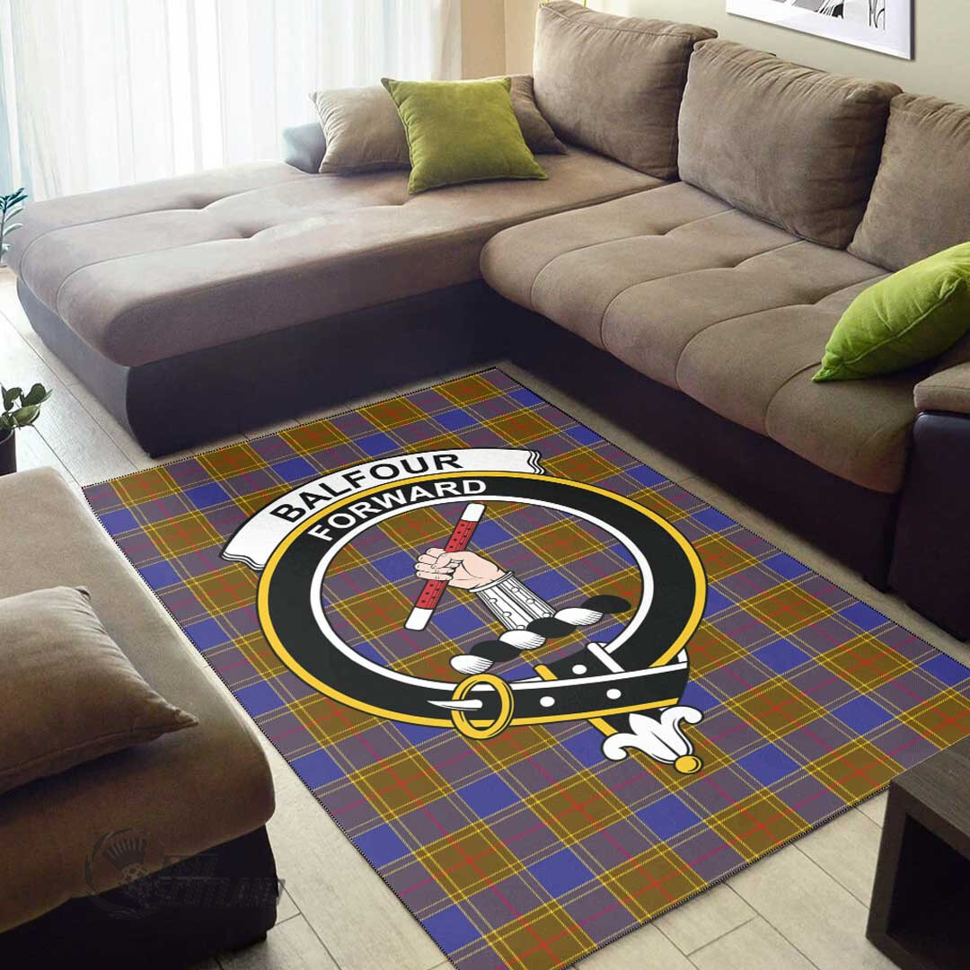 Balfour Modern Clan Tartan Area Rug A7 -  Chussin | Home Decor Easily