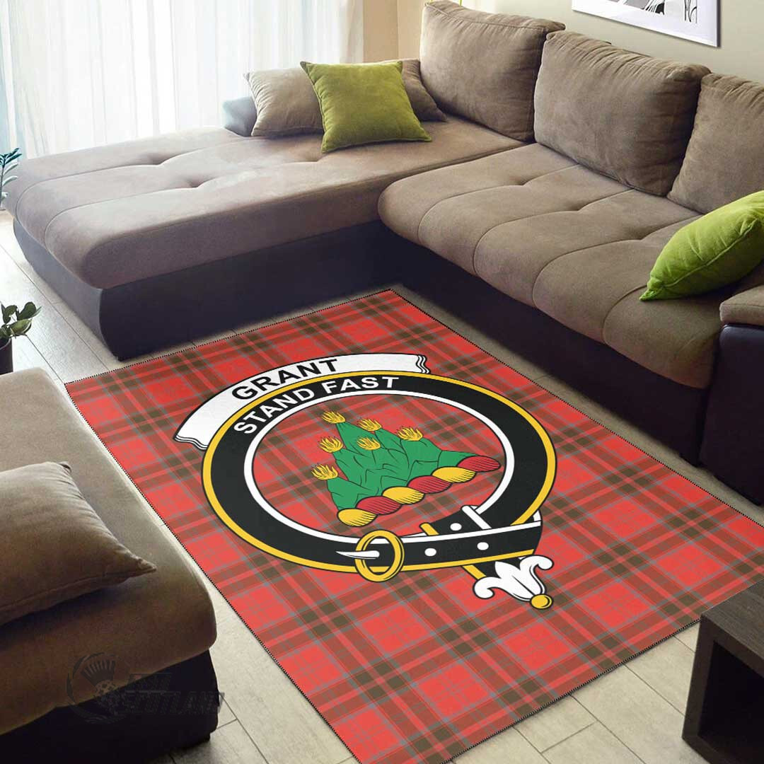 Grant Weathered Clan Tartan Area Rug A7 -  Chussin | Home Decor Easily