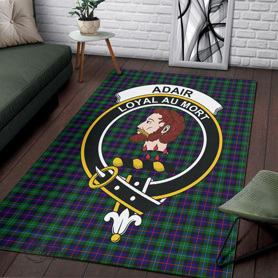 Campbell of Cawdor Modern Home Decor - Full Plaid Tartan Crest Area Rug A7 -  Chussin | Home Decor Easily