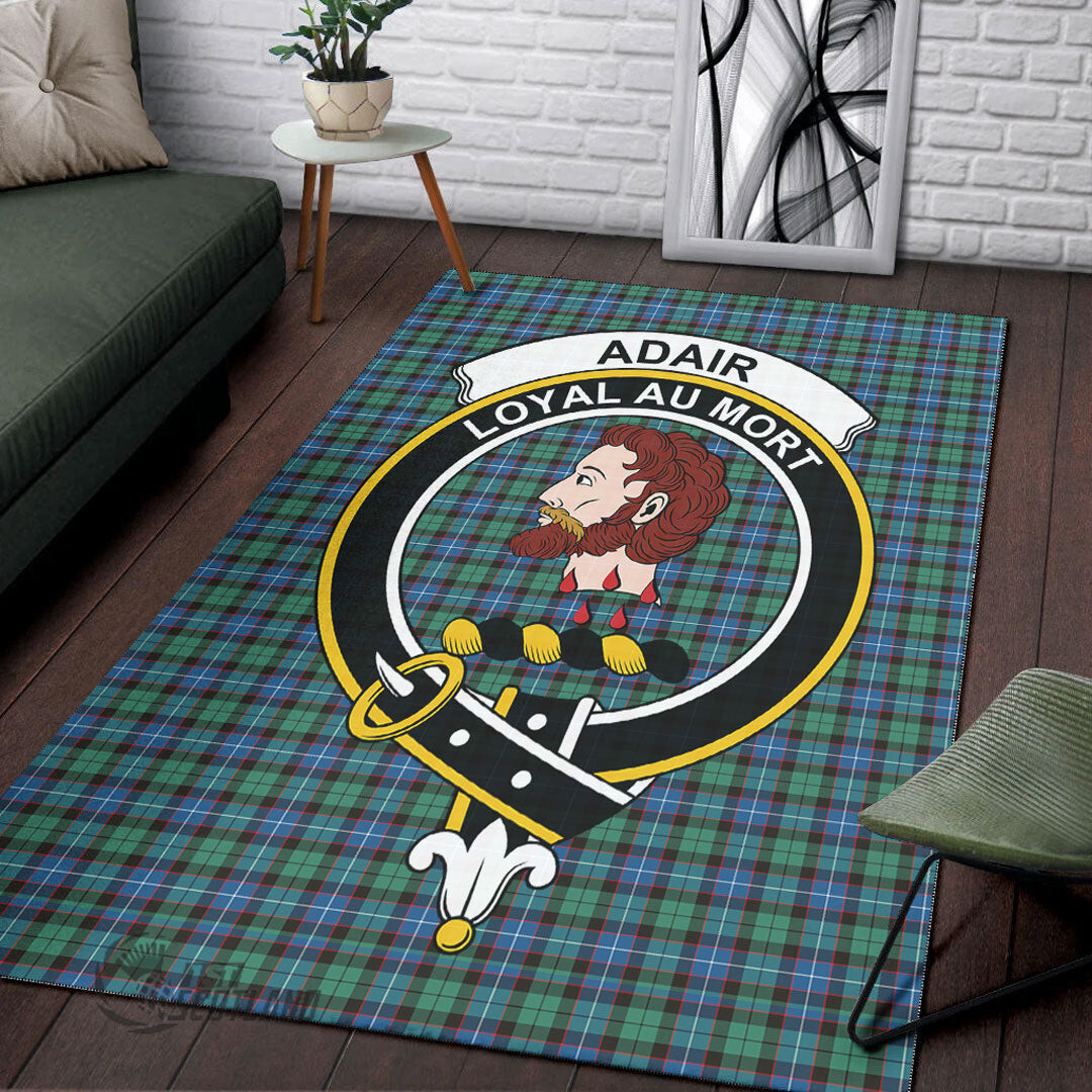 Hunter Ancient Home Decor - Full Plaid Tartan Crest Area Rug A7 -  Chussin | Home Decor Easily