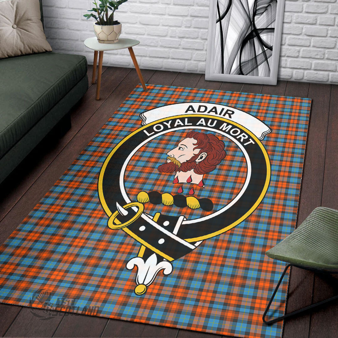 MacLachlan Ancient Home Decor - Full Plaid Tartan Crest Area Rug A7 -  Chussin | Home Decor Easily