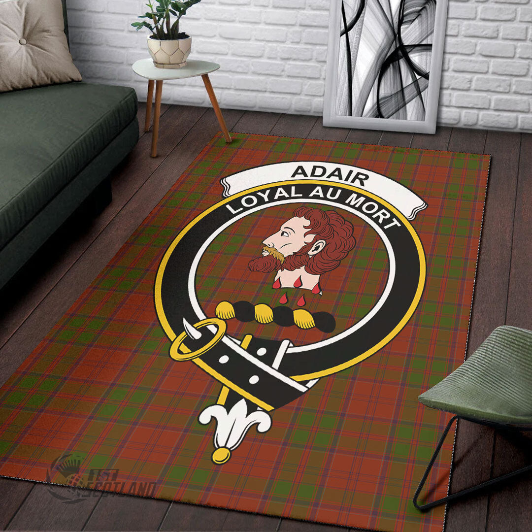 Drummond Clan Home Decor - Full Plaid Tartan Crest Area Rug A7 -  Chussin | Home Decor Easily