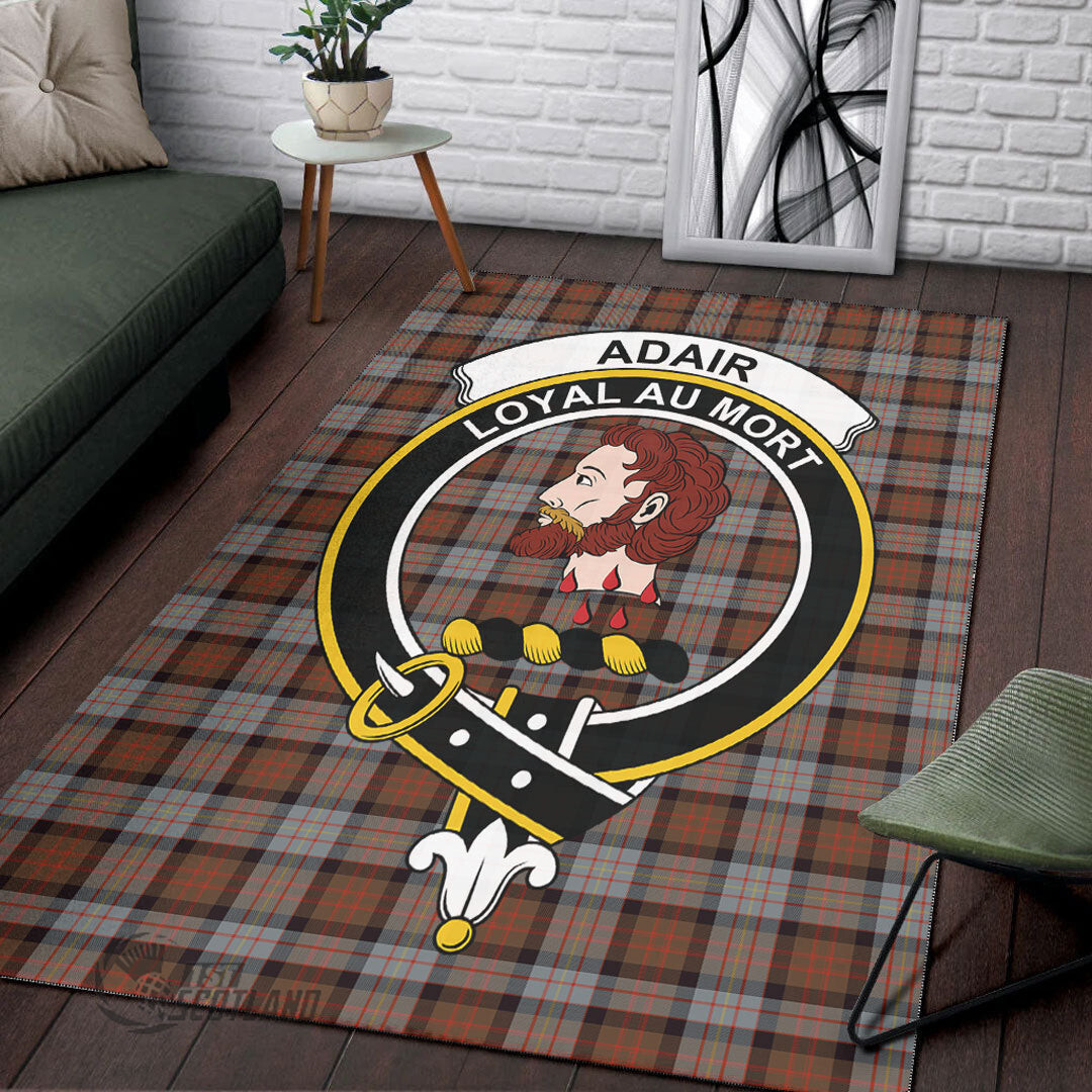 Cameron of Erracht Weathered Home Decor - Full Plaid Tartan Crest Area Rug A7 -  Chussin | Home Decor Easily