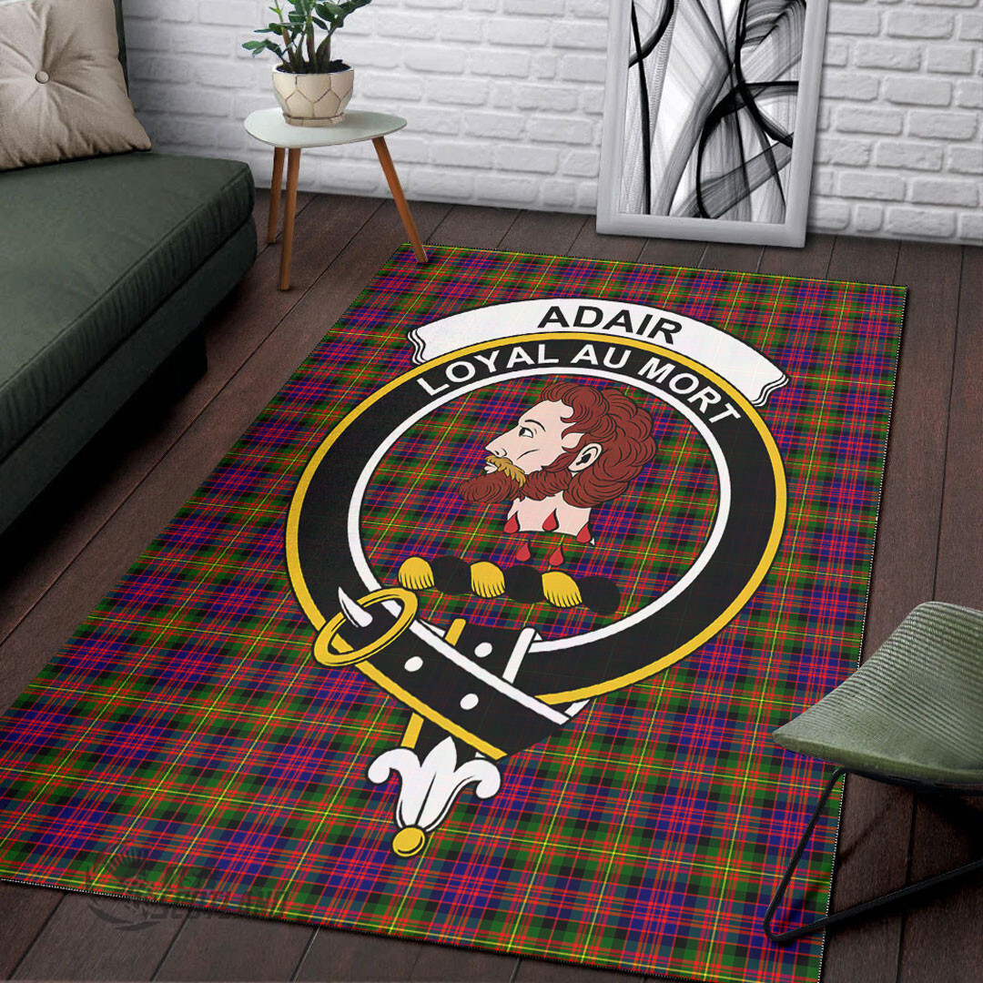 Carnegie Modern Home Decor - Full Plaid Tartan Crest Area Rug A7 -  Chussin | Home Decor Easily