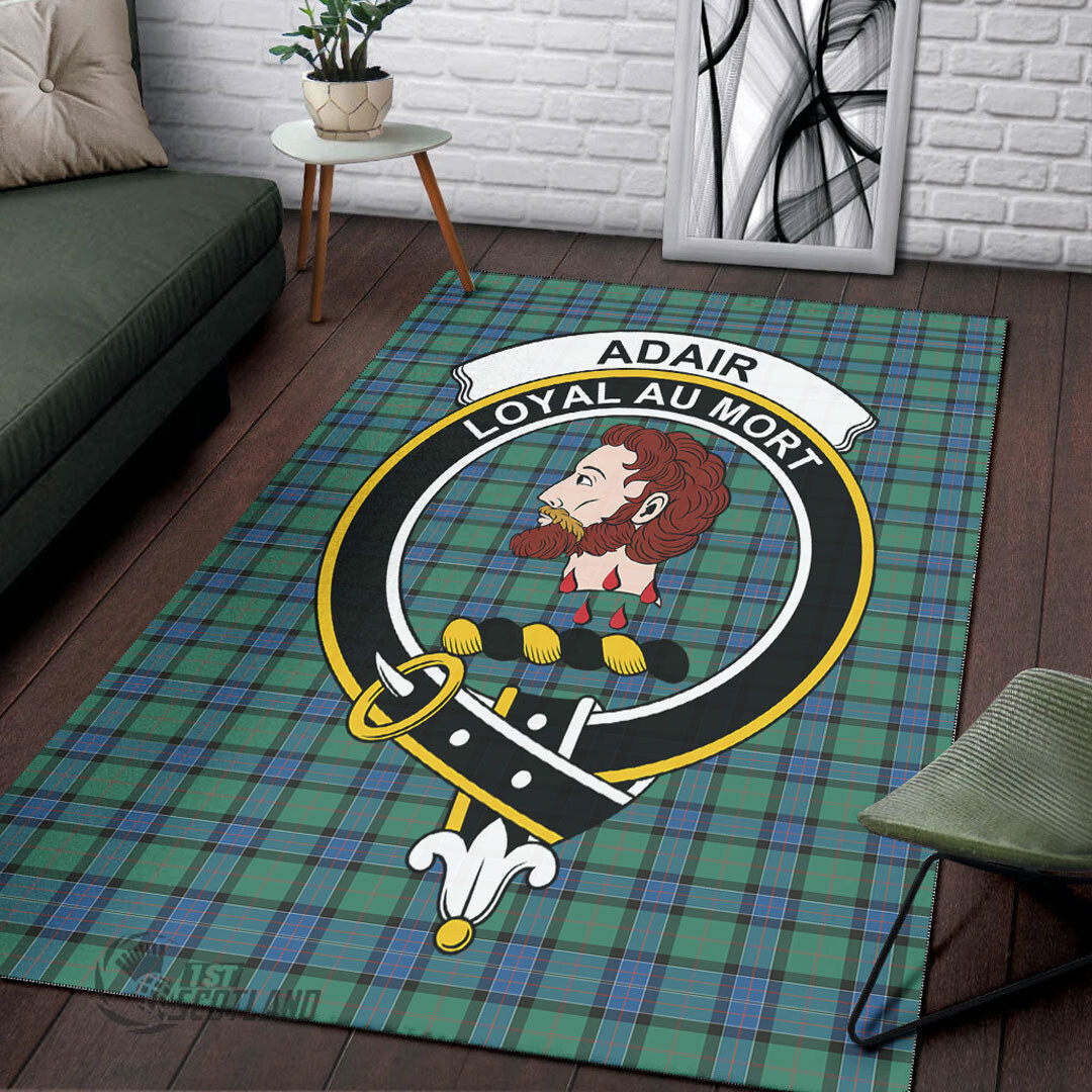 Sinclair Hunting Ancient Home Decor - Full Plaid Tartan Crest Area Rug A7 -  Chussin | Home Decor Easily