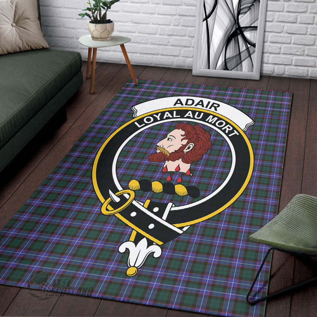 Hunter Modern Home Decor - Full Plaid Tartan Crest Area Rug A7 -  Chussin | Home Decor Easily