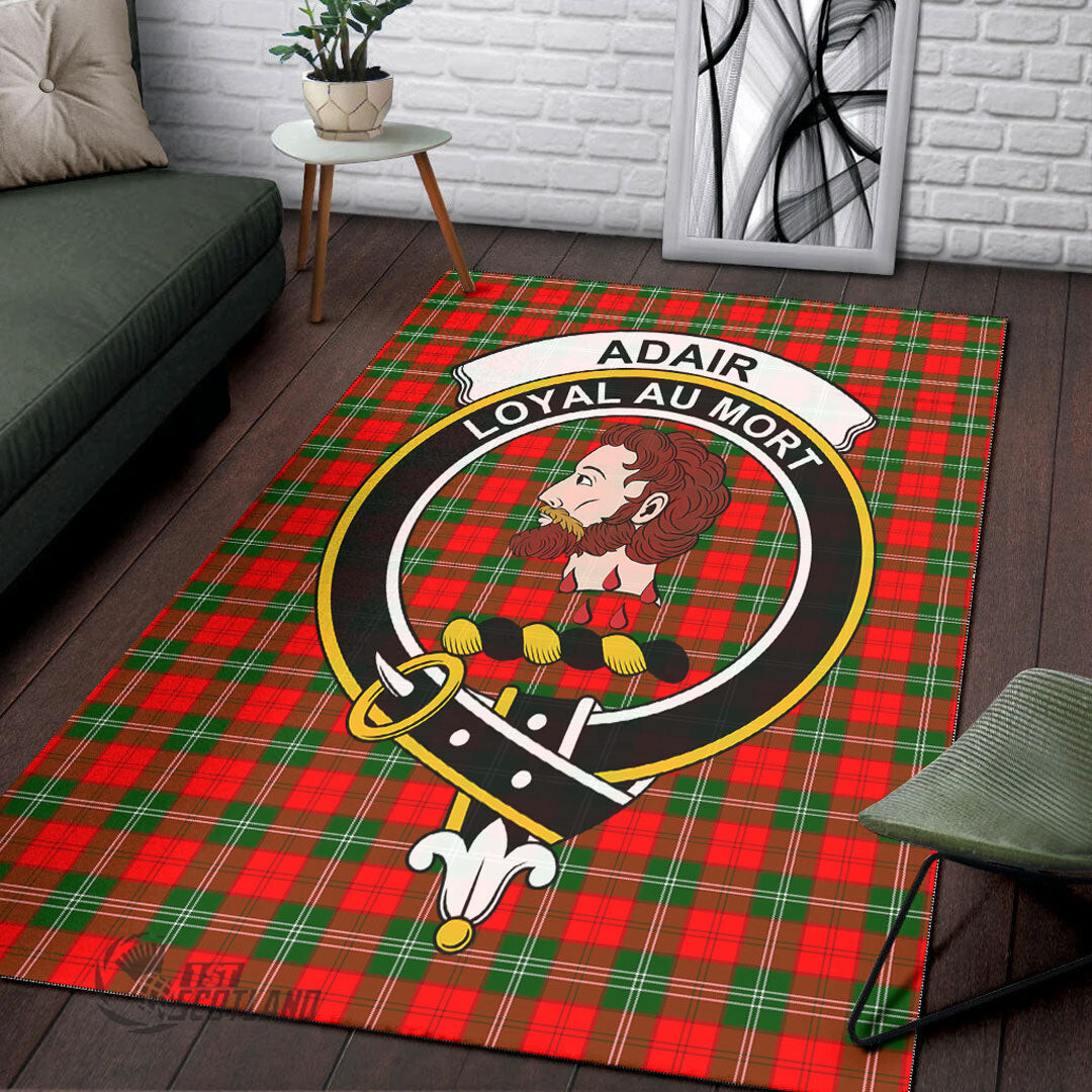 Lennox Modern Home Decor - Full Plaid Tartan Crest Area Rug A7 -  Chussin | Home Decor Easily