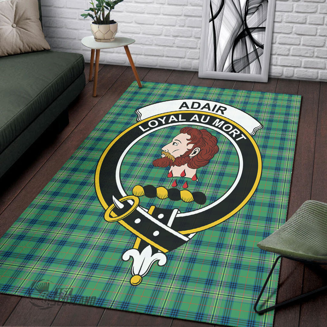Kennedy Ancient Home Decor - Full Plaid Tartan Crest Area Rug A7 -  Chussin | Home Decor Easily