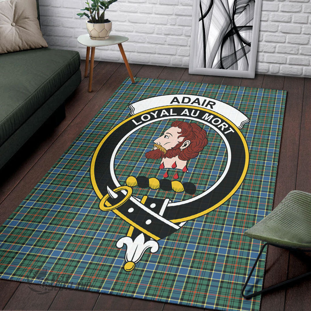 Ogilvie Hunting Ancient Home Decor - Full Plaid Tartan Crest Area Rug A7 -  Chussin | Home Decor Easily