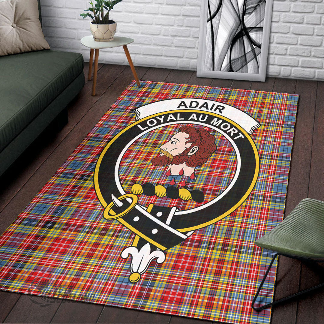 Ogilvie of Airlie Ancient Home Decor - Full Plaid Tartan Crest Area Rug A7 -  Chussin | Home Decor Easily
