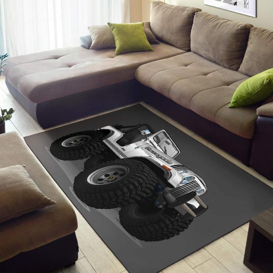 1980 Jeep Renegade Cj5 Area Rug s  Chussin | Home Decor Easily