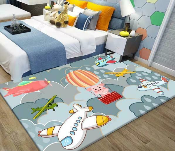 3d Aircraft Limited Edition Rug -  Chussin | Home Decor Easily