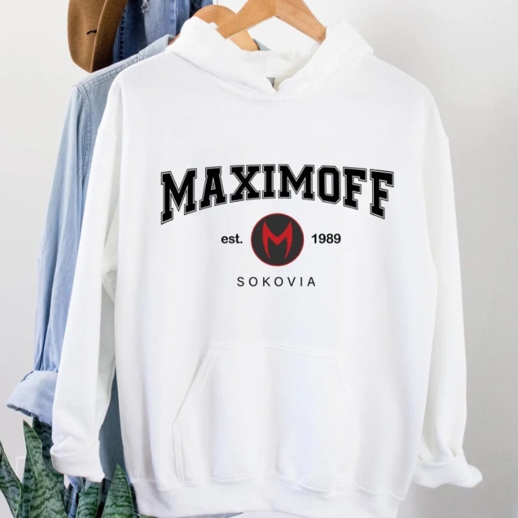 Avengers Maximoff Est 1989 Sokovia Hooded Sweatshirt