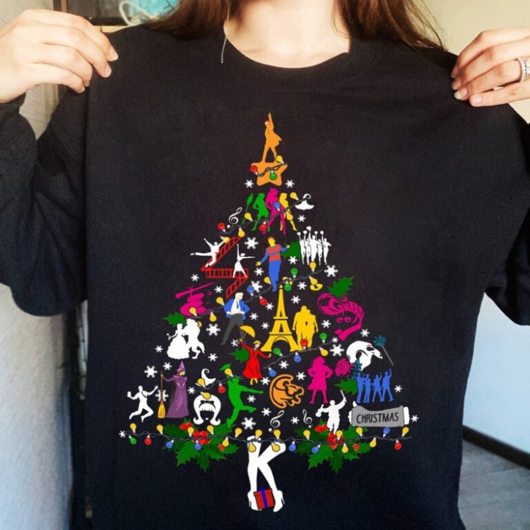 Broadway Christmas Tree Sweater