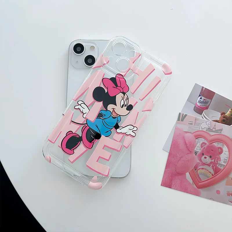 Hi Minnie Mickey Cute Cartoon Phone Case