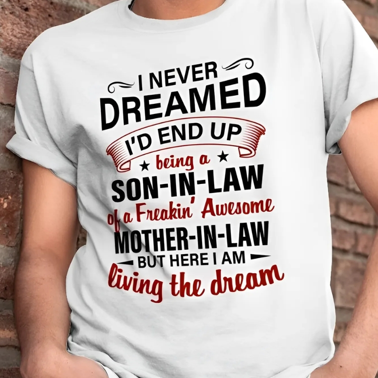 Son-In-Law Gift Shirt A Freakin’ Awesome Mother-In-Law Shirt