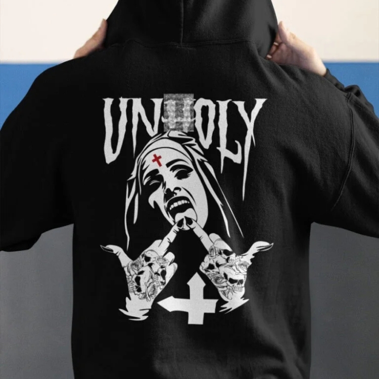 Unholy Nun Hoodie