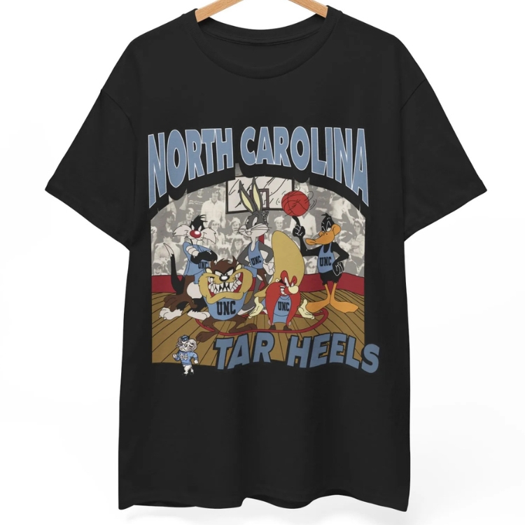 Vintage UNC Tar Heels Shirt, Tar Heels Shirt