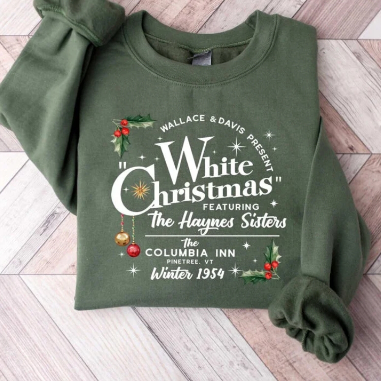 Wallace And Davis White Christmas Movie Sweatshirt