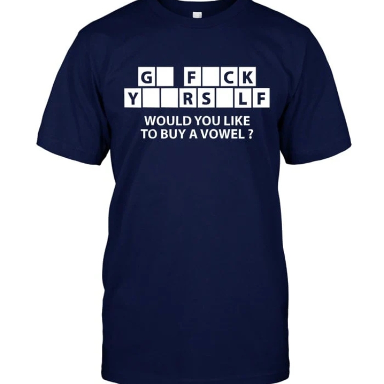 Would You Like To Buy A Vowel Shirt