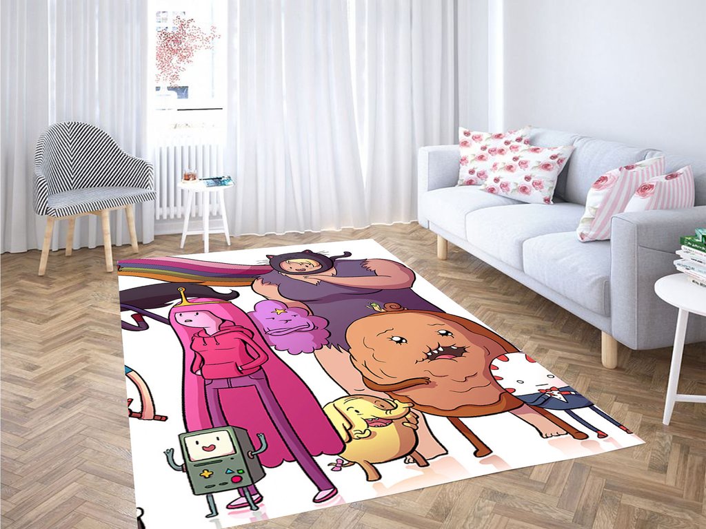 Adventure Time Cute Character Living Room Modern Carpet Rug -  Chussin | Home Decor Easily