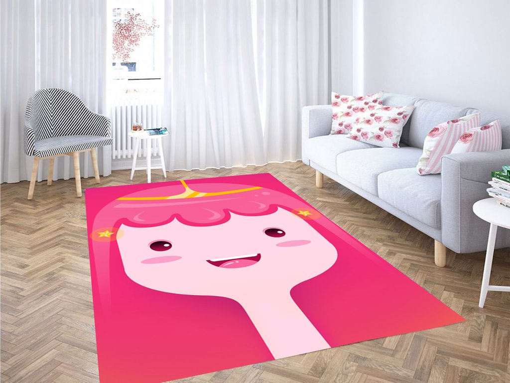 Adventure Time Pink Character Living Room Modern Carpet Rug - Chussin | Home Decor Easily