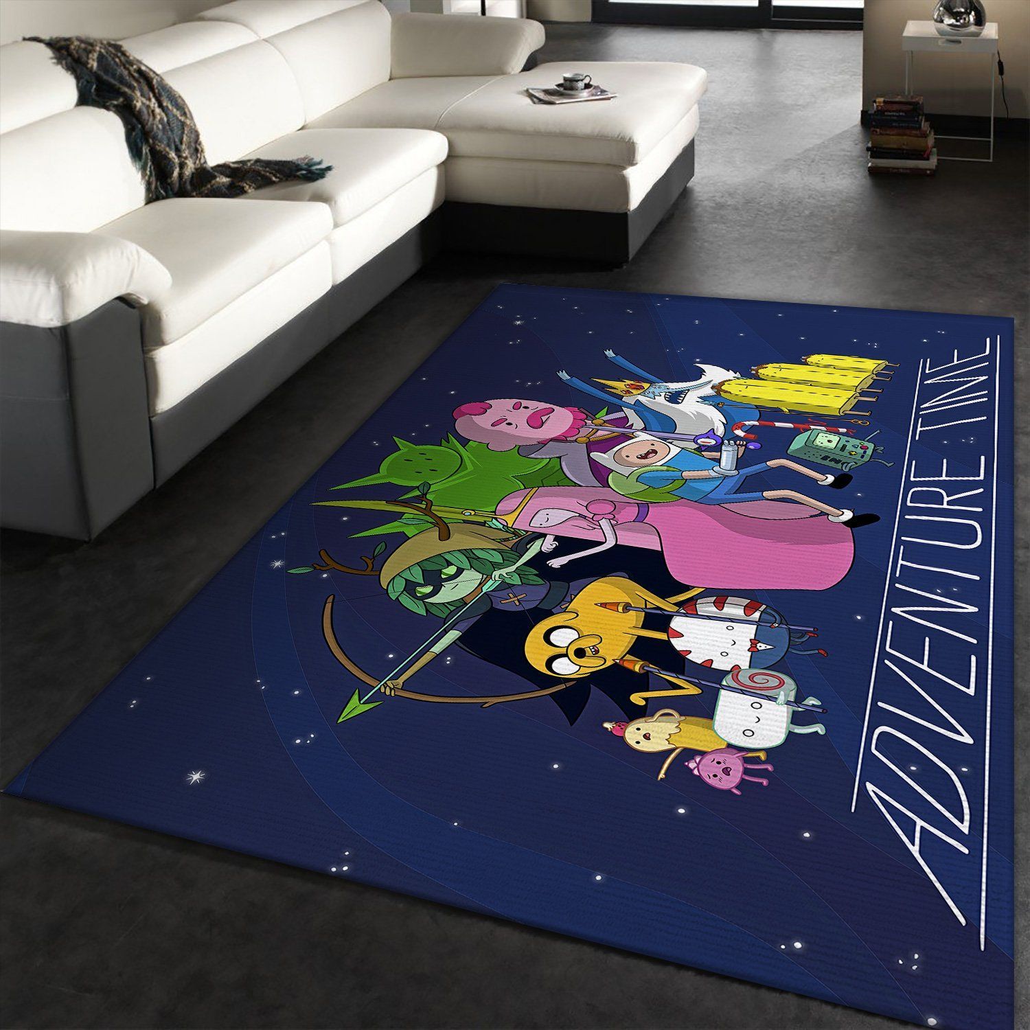 Adventure Time Rug – Custom Size And Printing -  Chussin | Home Decor Easily