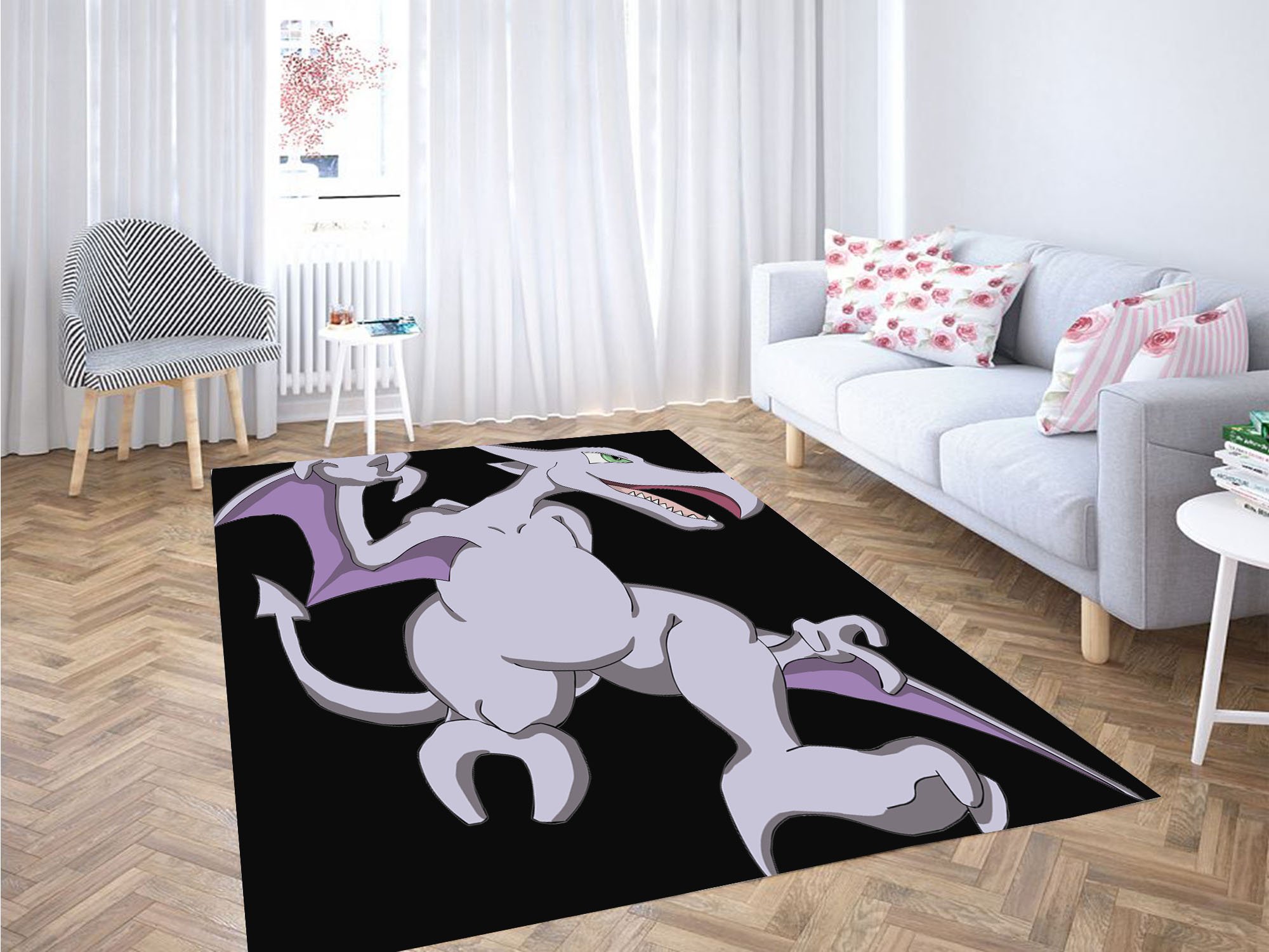 Aerodactyl Pokemon Carpet Rug -  Chussin | Home Decor Easily