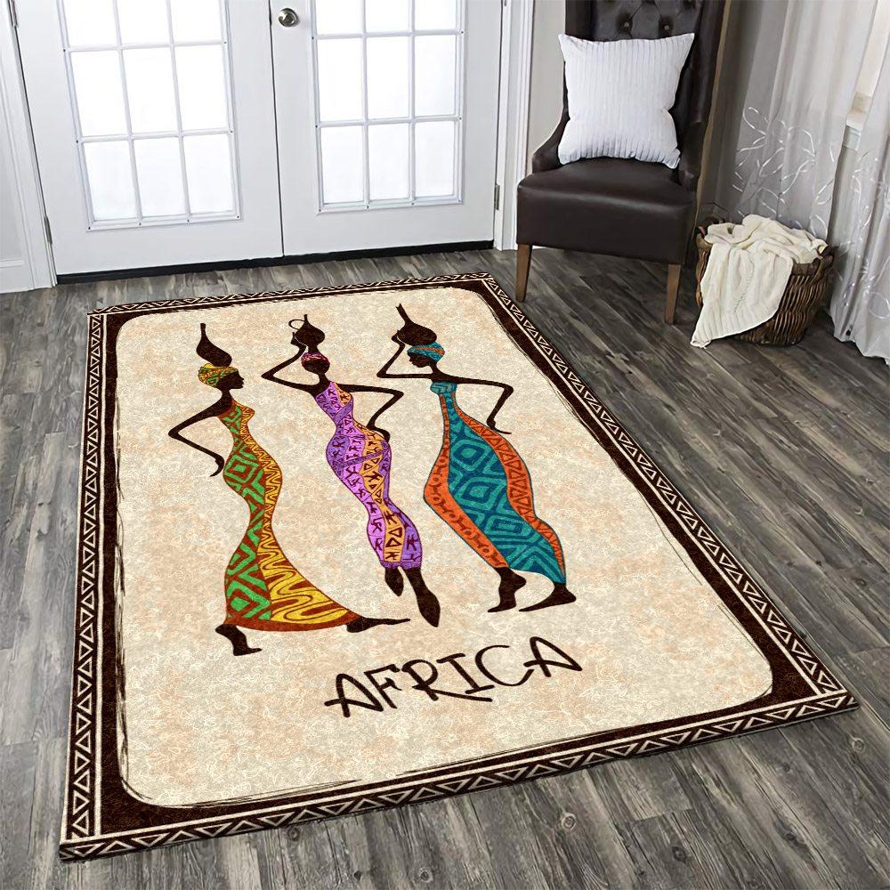 African Woman Limited Edition Rug -  Chussin | Home Decor Easily
