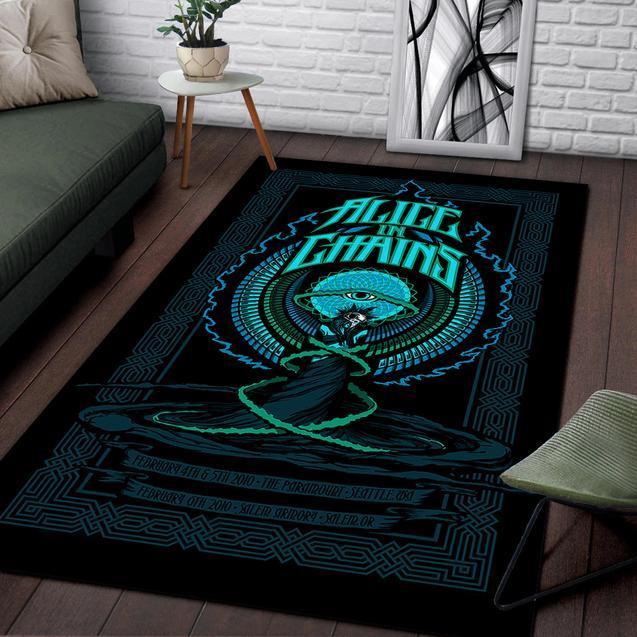 Alice In Chains Area Rug - Chussin | Home Decor Easily