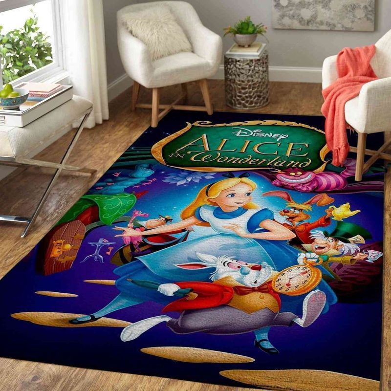 Alice In Wonderland 4 Area Rug And  Chussin | Home Decor Easily