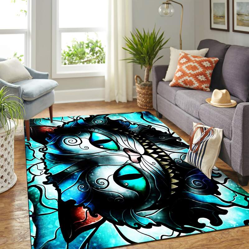 Alice In Wonderland's Cheshire Carpet Floor Area Rug -  Chussin | Home Decor Easily