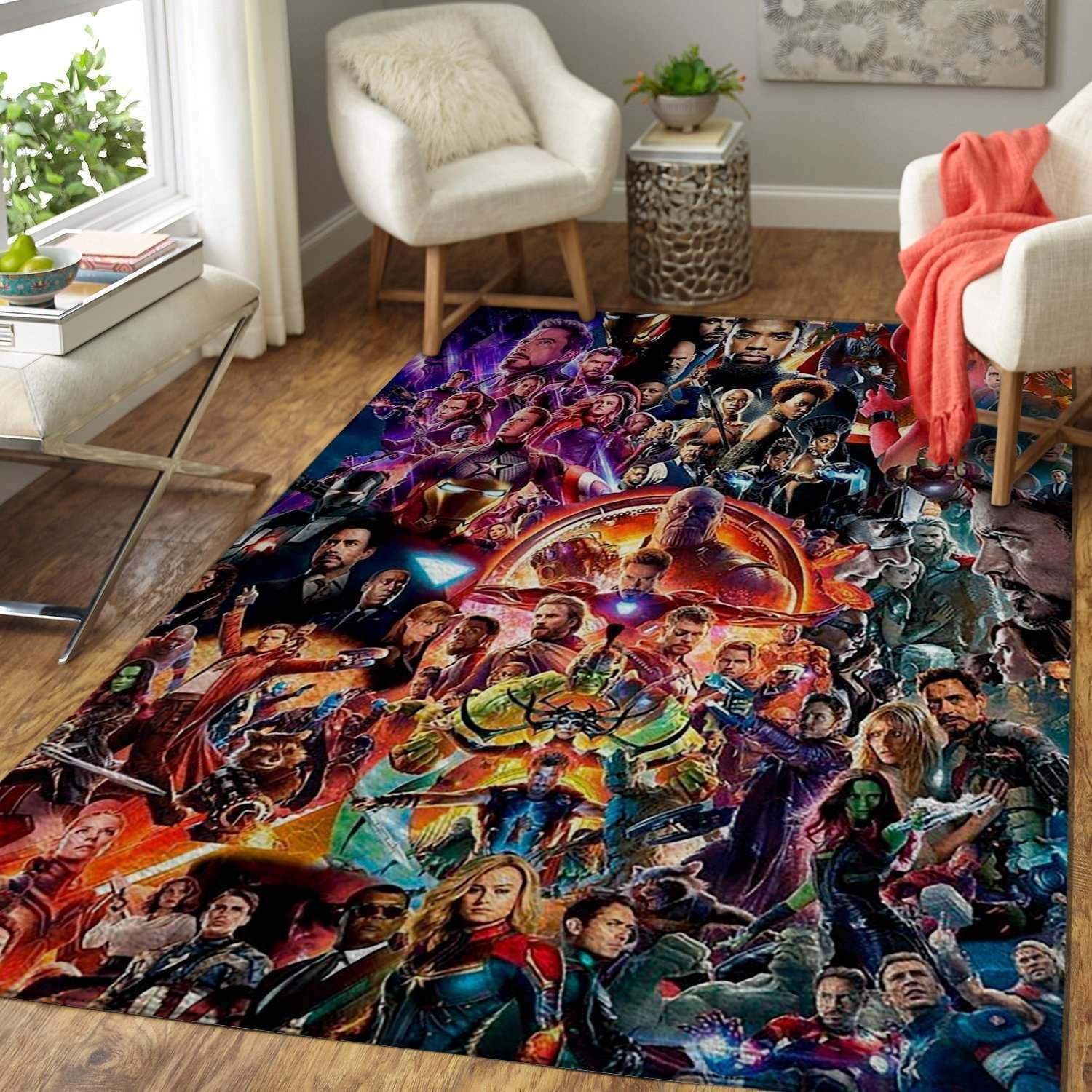 All Heroes The Avengers: End Game Area Rug Marvel Superhero Movie beautyus  Chussin | Home Decor Easily