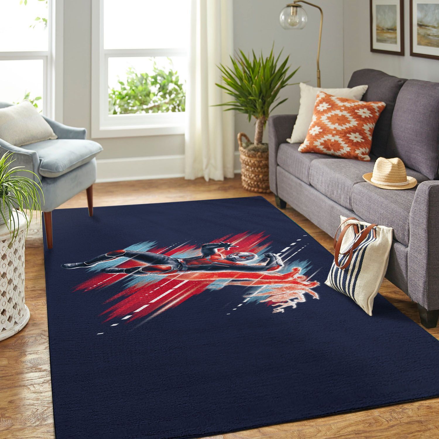 Ant Man Living Room Area Rug -  Chussin | Home Decor Easily