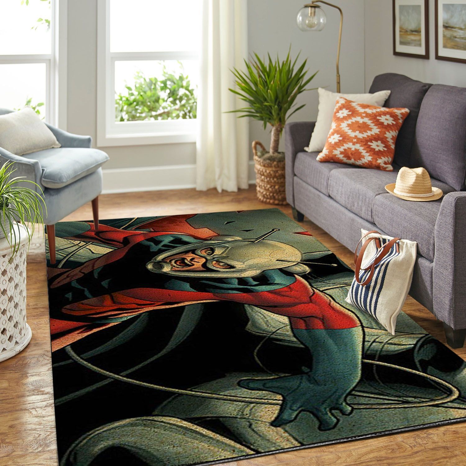 Ant Man Living Room Area Rug -  Chussin | Home Decor Easily