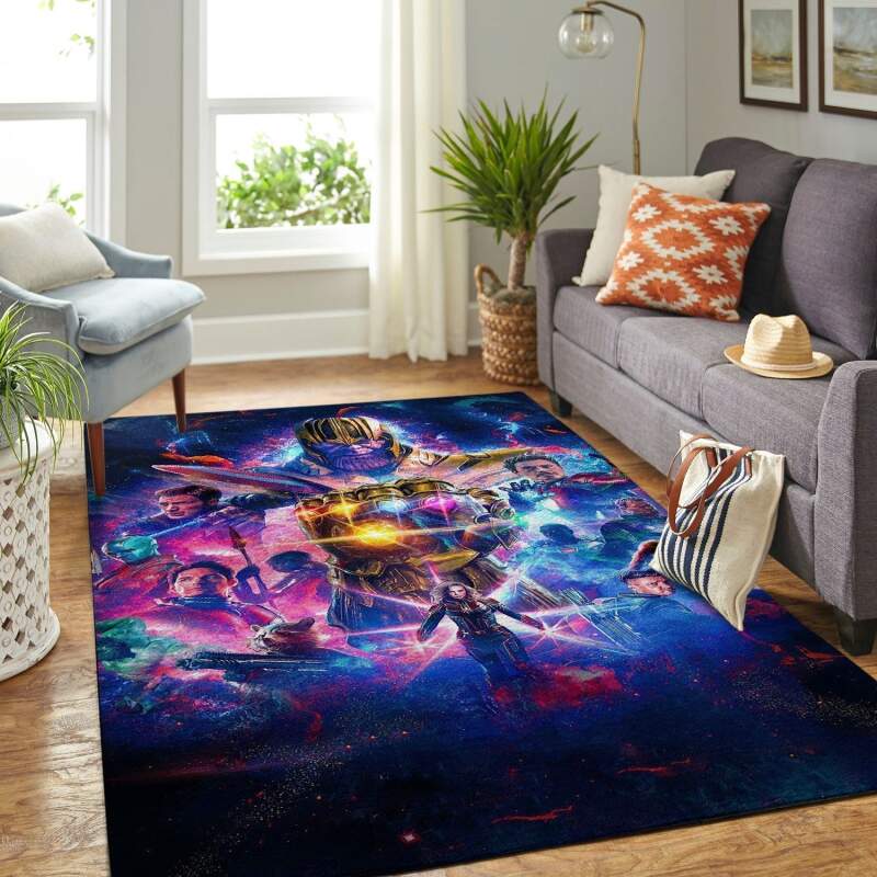 Avengers Living Room Area Rug -  Chussin | Home Decor Easily